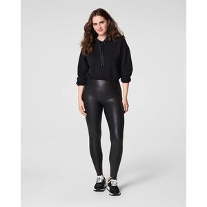 SPANX Shiny Black Women's Leggings